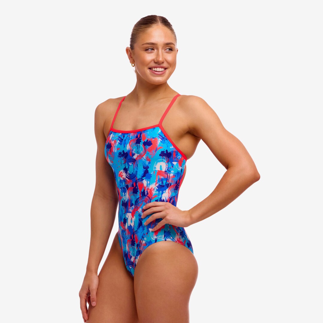 Funkita Messy Messy Messy Ladies's Single Strap One Piece