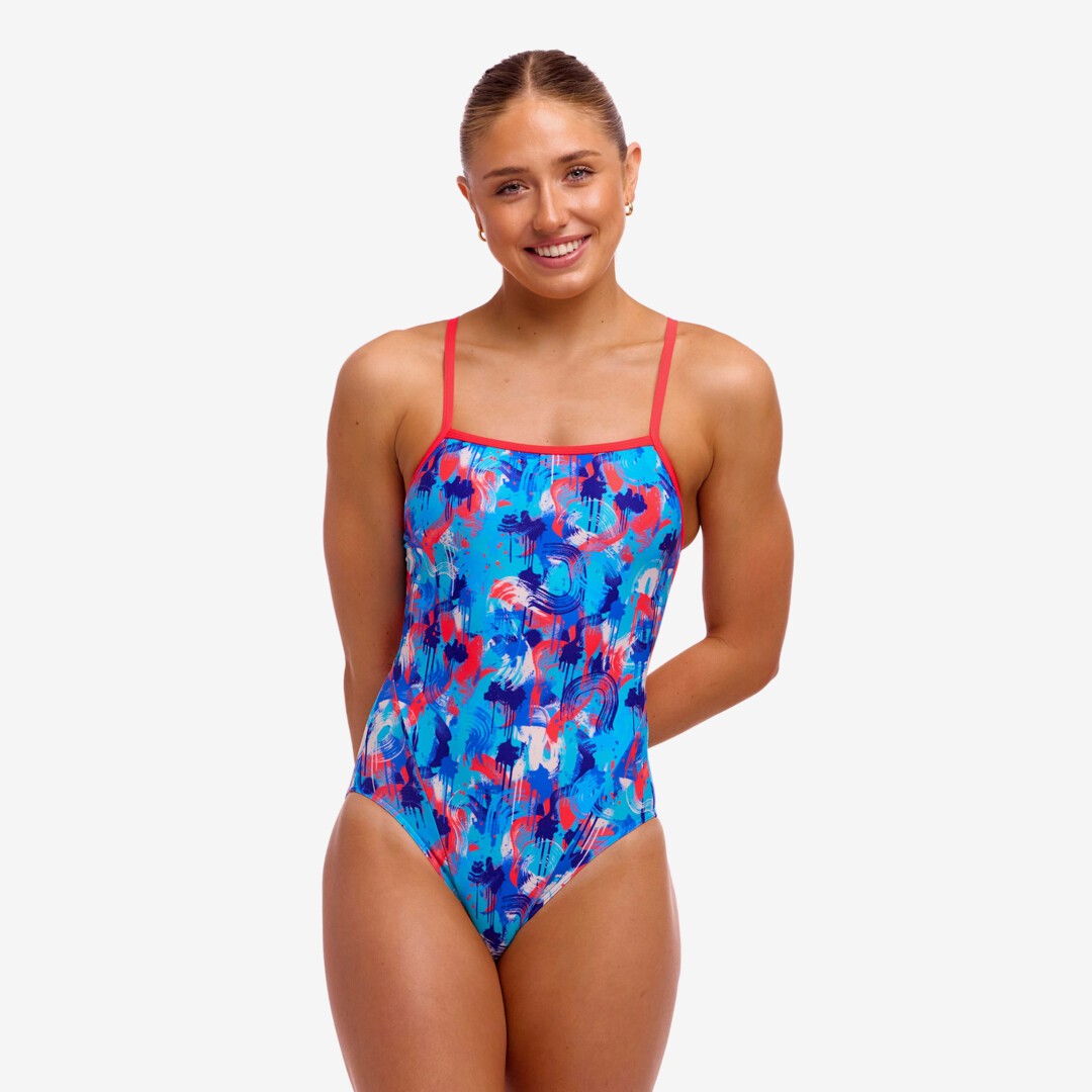 Funkita Messy Messy Messy Ladies's Single Strap One Piece