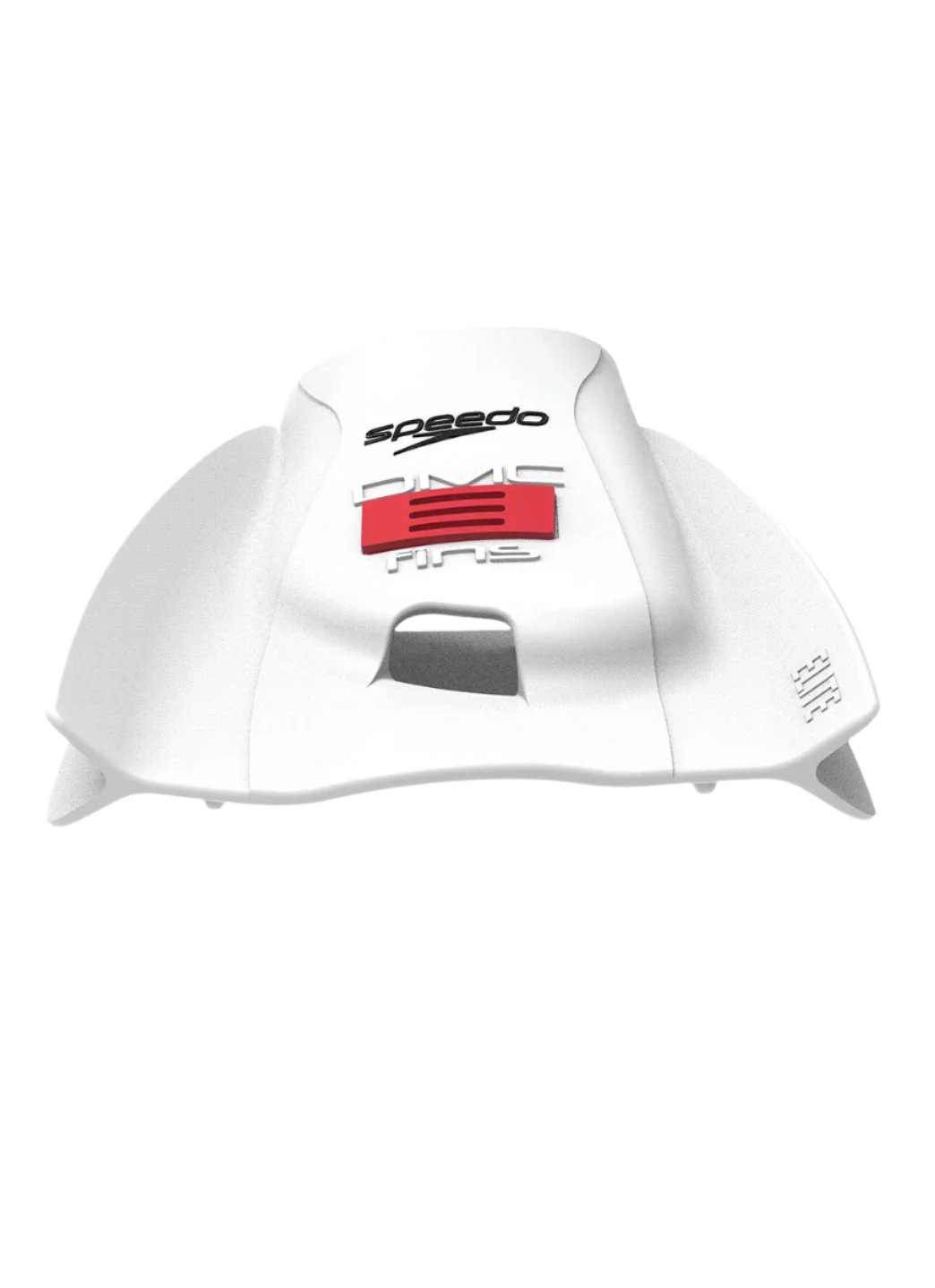 Speedo X DMC Elite Fin - White / High Risk Red - Top view