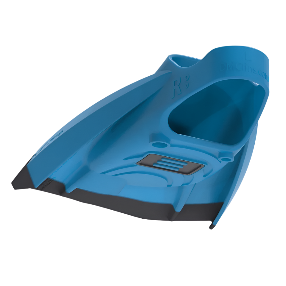 Speedo X DMC Elite Max Fin - Blue Atoll - Underneath