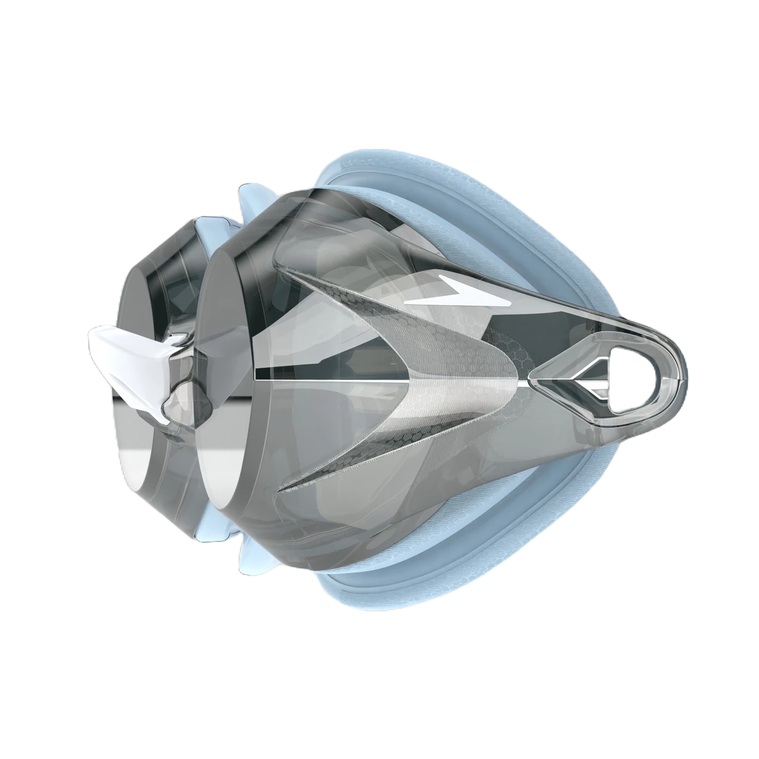 Women's Vanquisher 3.0 Mirror Goggles Blue/Silver side view