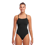 Funkita Still Black Ladies Single Strap One Piece