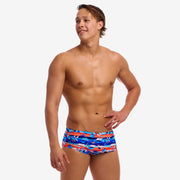 Funky Trunks Forever Fossil Men's Sidewinder Trunks