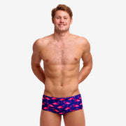 Funky Trunks Flocked Up Men's Sidewinder Trunks