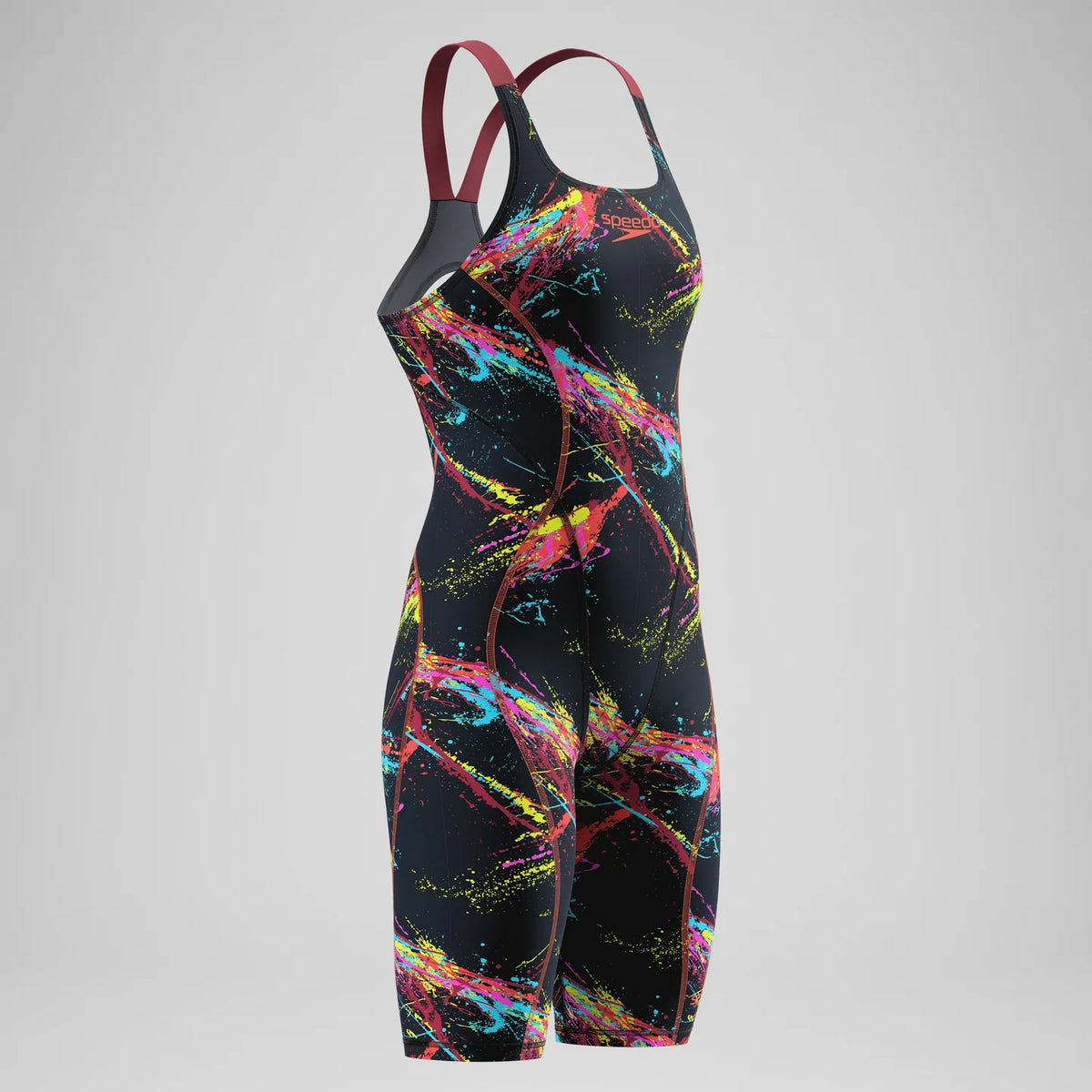 Speedo Fastskin HyperSpark Printed Openback Kneeskin