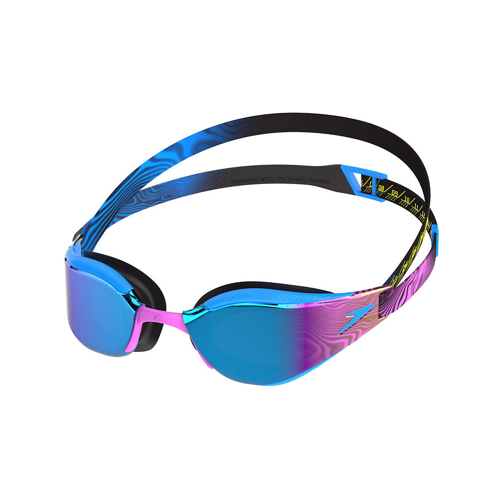 Speedo Fastskin Hyper Elite Mirror Goggle - Mayan Blue/Smoke/Tropical Horizon