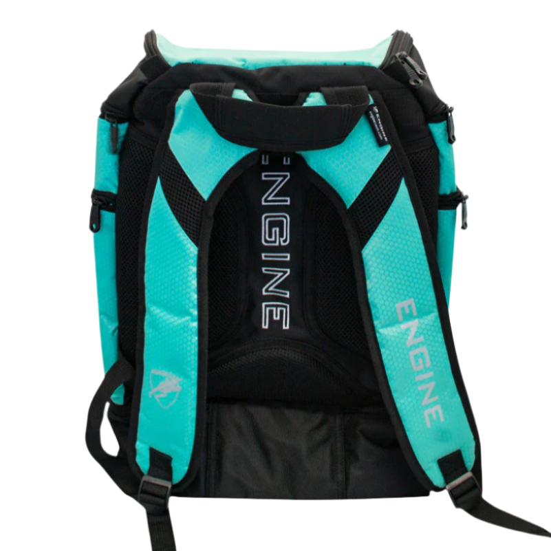 Engine backpack pro - Turqua - Back view