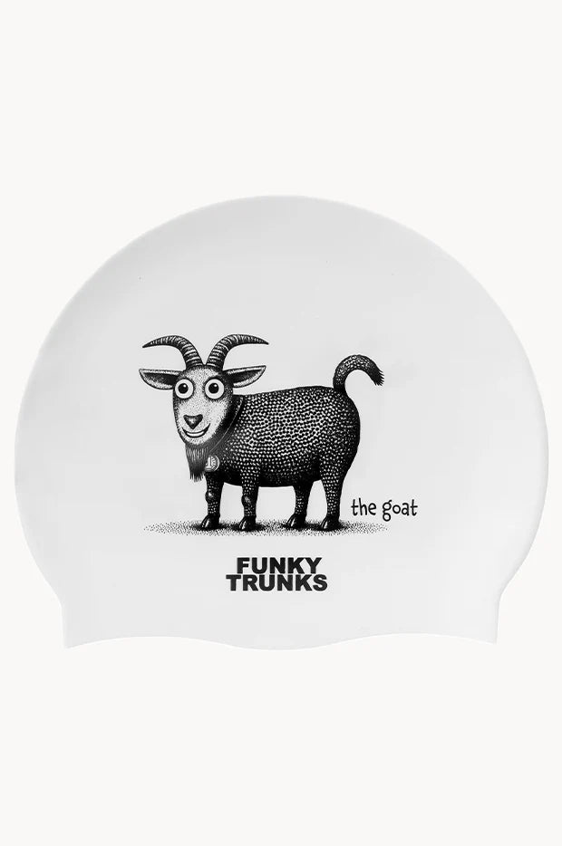 Funky Trunks The Goat Silicone Swimming Cap