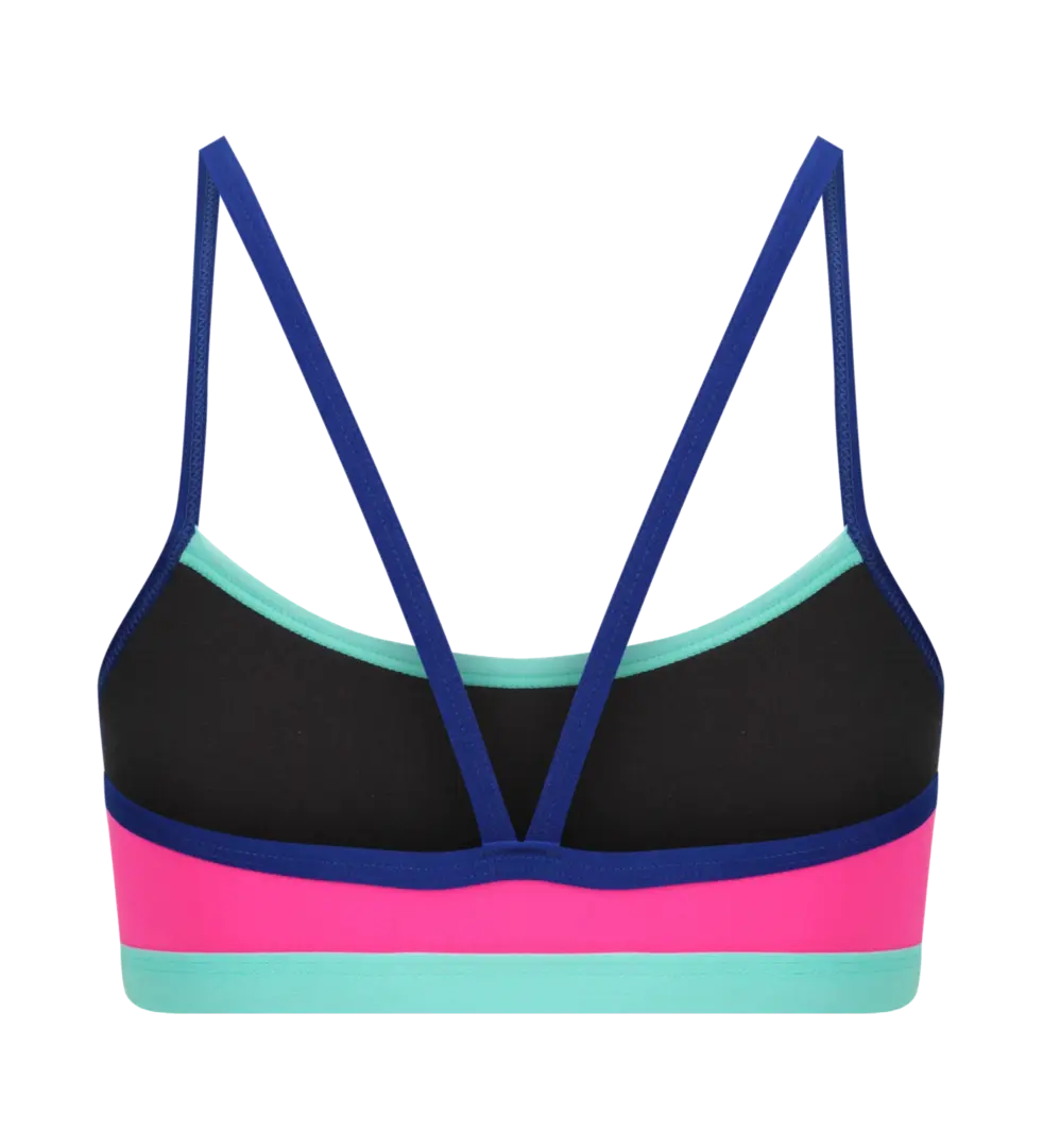 Pink Rosette Amanzi Bikini Top