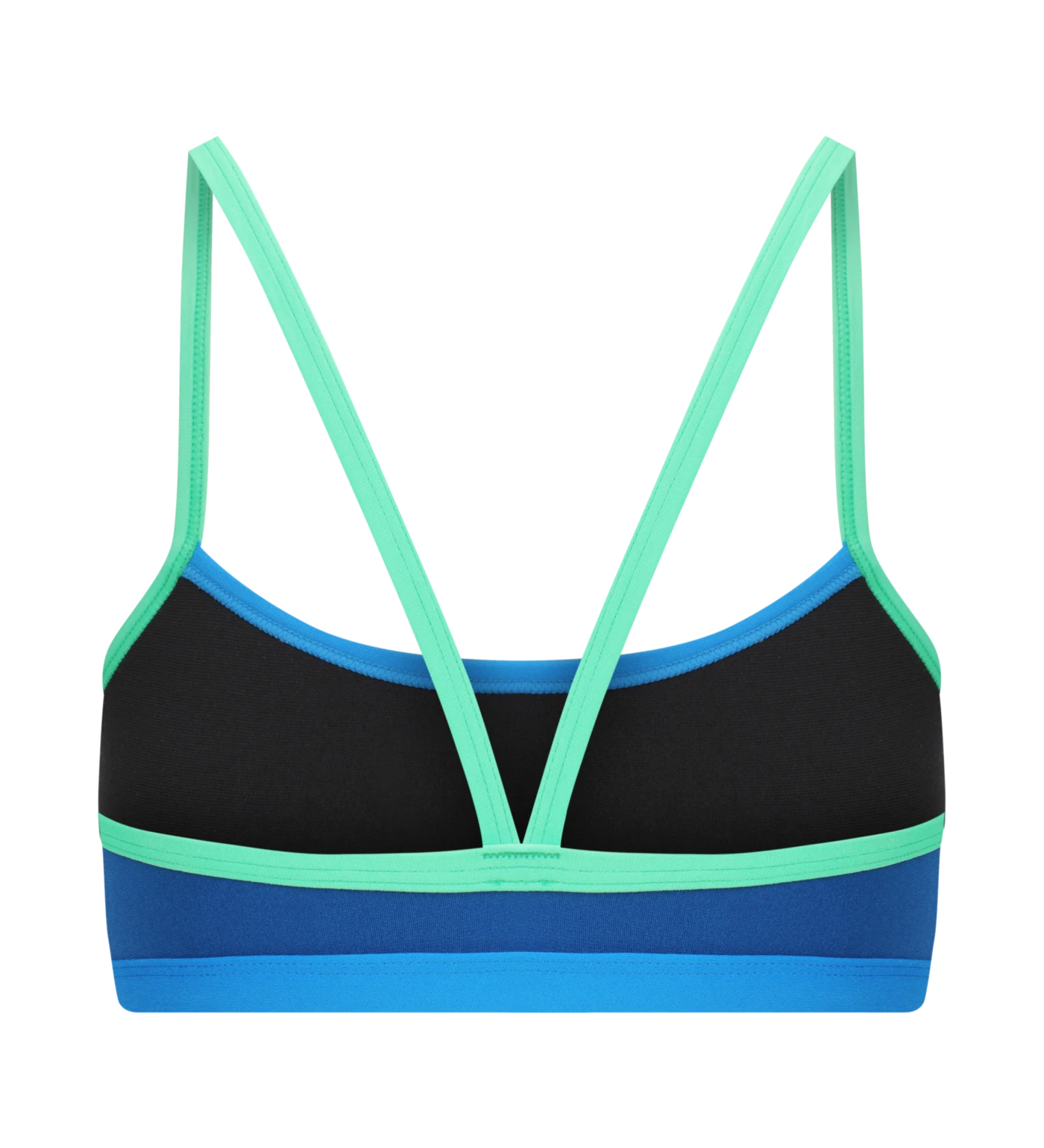 Blue Seaglass Amanzi Bikini Top