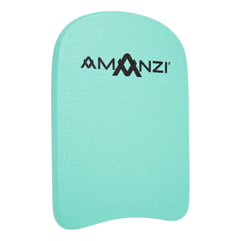 Amanzi spearmint kickboard on an angled view