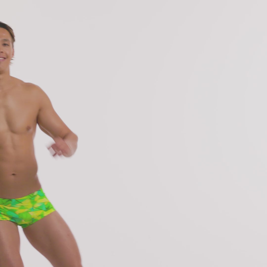 Load video: Funky Trunks Try Tonic Men's Classic Trunks